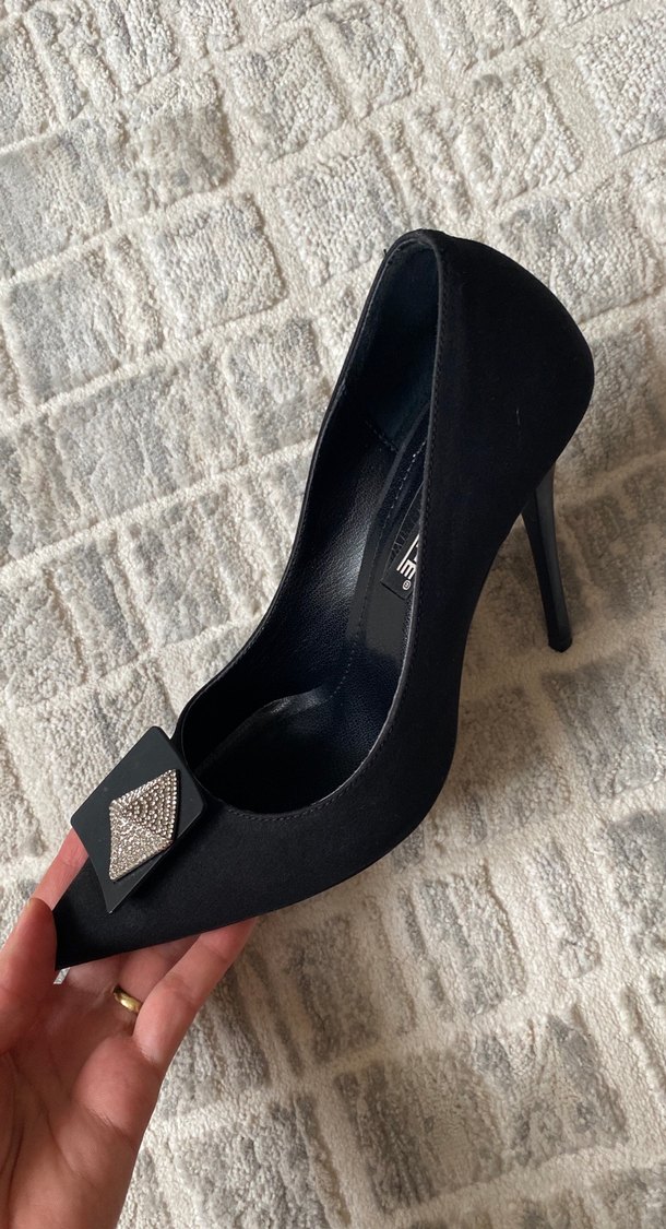 Şık topuklu ayakkabı - Görsel 3