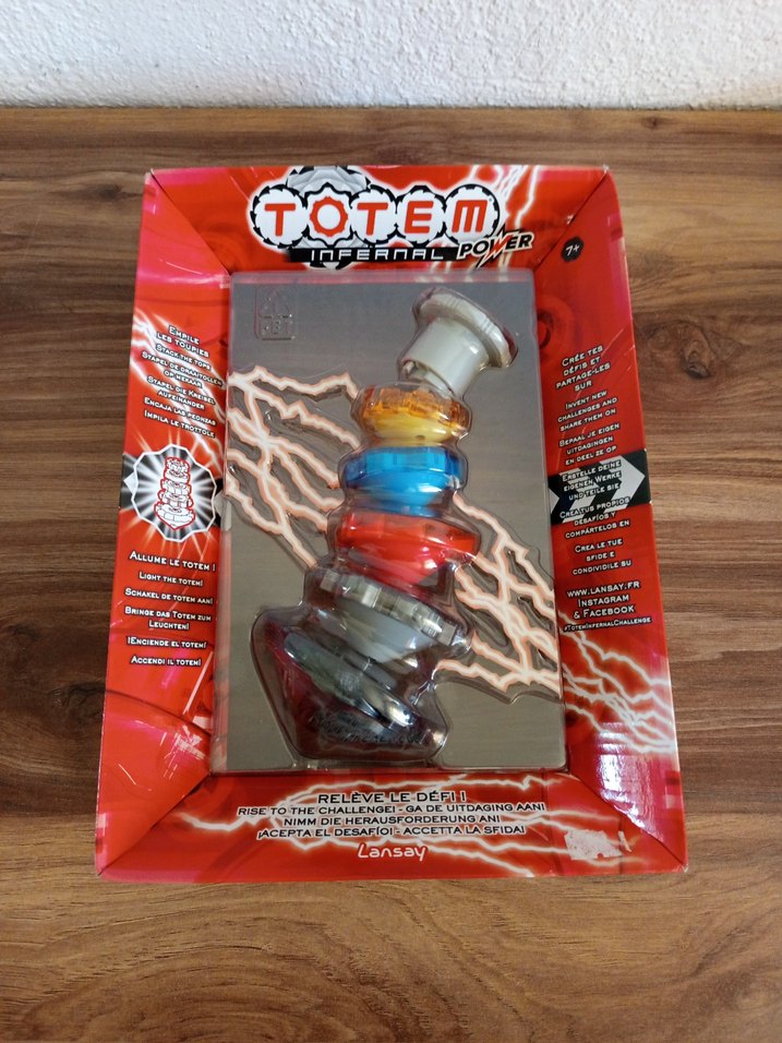 Renklı Totem topaç sıfır açılmamış kutusunda - Görsel 2