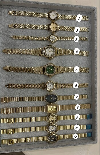 Gold Serii Vintage Saat