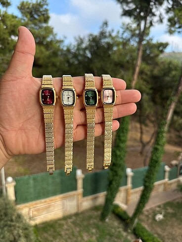 Diğer Yeni Seri Gold Kadın Saat