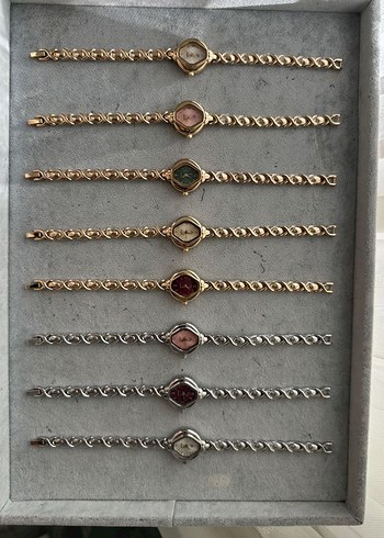 Zincir Detaylı Vintage Kadın Saatleri - Görsel 5