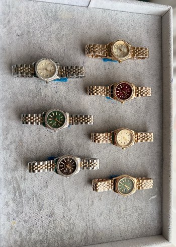 Kadın Çok Renkli  Klasik Saat - Görsel 2