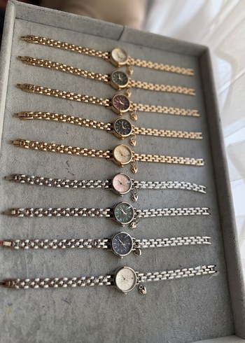 Zincir Detaylı Çok Renkli Bohem Kadın Saatleri - Görsel 3