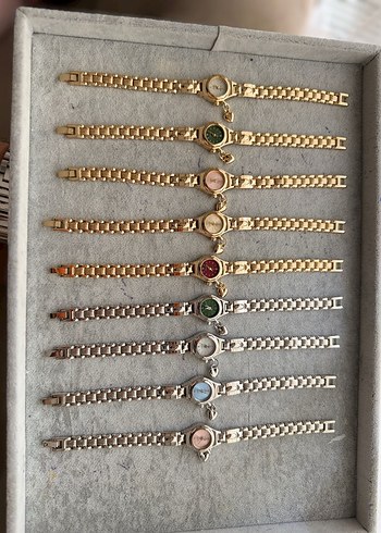 Zincir Detaylı Vintage Kadın Saatleri - Görsel 2