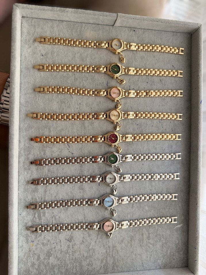 Zincir Detaylı Vintage Kadın Saatleri - Görsel 2