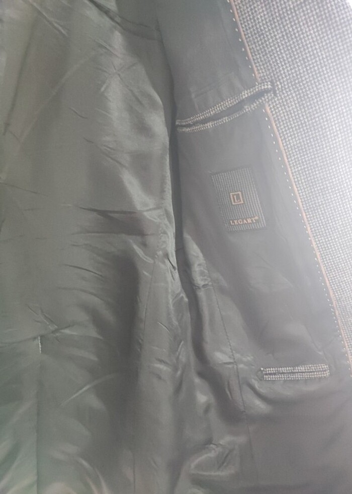 KLASİK SPOR BLAZER CEKET M BEDEN - Görsel 4