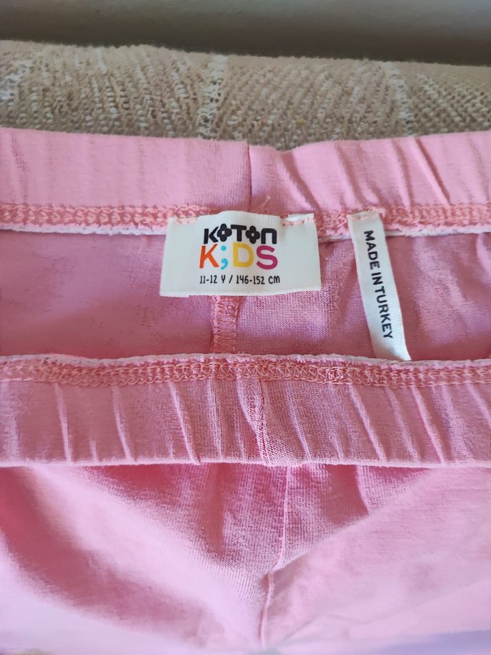 Koton Kids Pembe Şort 11/12y - Görsel 2
