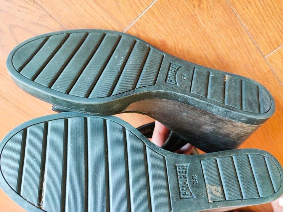 Camper Dolgu Topuk Kadın Ayakkabı 38 - Görsel 5