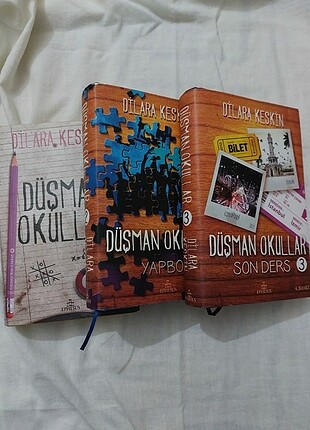 Düşman Okullar / Ephesus Yayınları 3 kitap