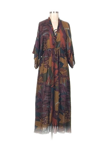 BSL FASHION Uzun Elbise %70 İndirimli.