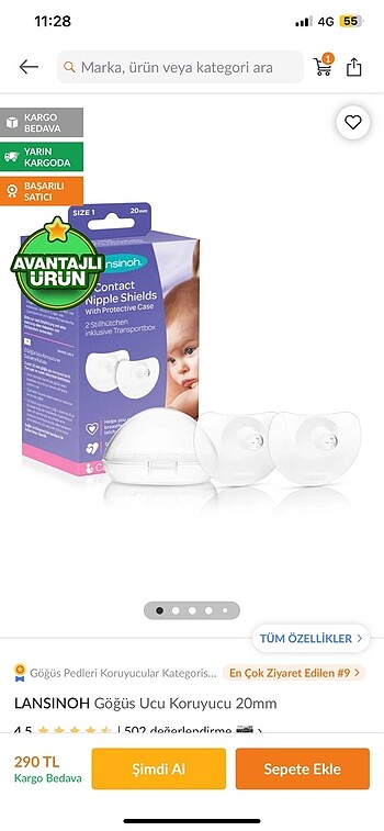 Göğüs ucu koruyucu