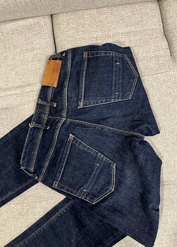 Düğmeli Lacivert Regular Fit Kadın Kot Pantolon