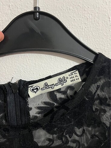 siyah dantel detaylı abiye - Görsel 4