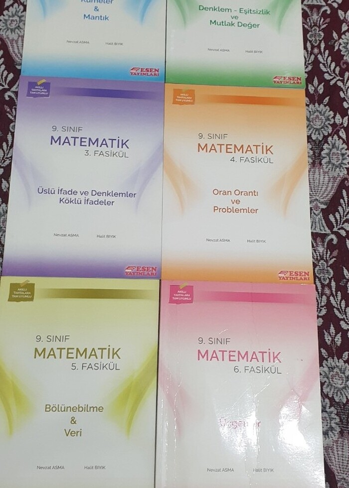 9. Sınıf Matematik fasikülleri  - Görsel 4