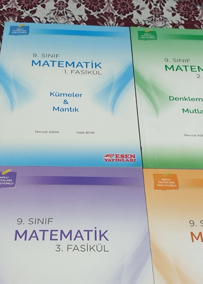 9. Sınıf Matematik fasikülleri  - Görsel 5