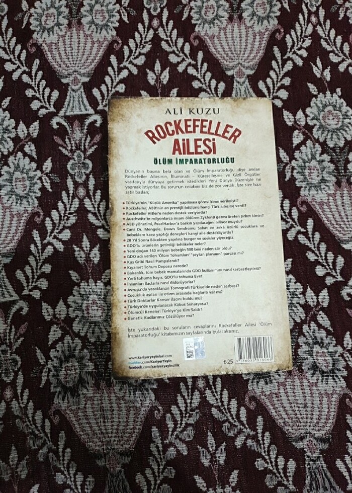 Rockefeller ailesi @lüm imparatorluğu edebi eser kitap  - Görsel 3