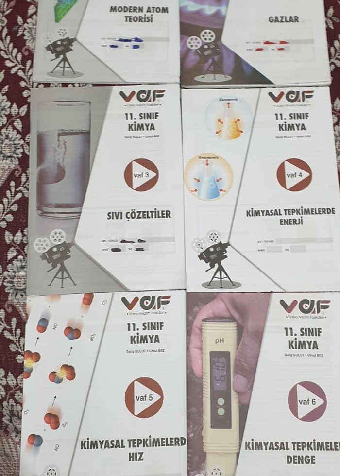 11.sınıf kimya fasikülleri  - Görsel 2