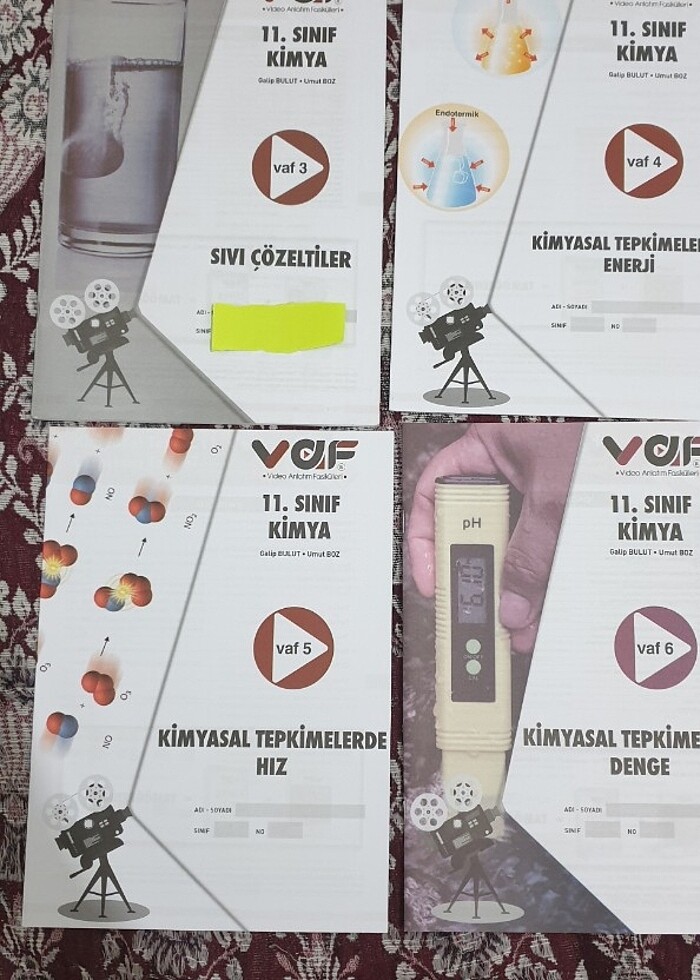 11.sınıf kimya fasikülleri  - Görsel 4