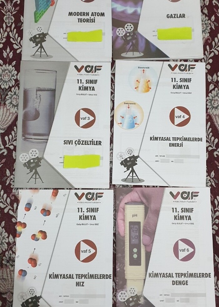 11.sınıf kimya fasikülleri  - Görsel 5