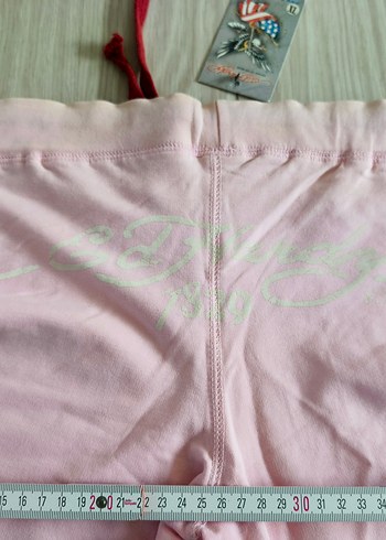 Pembe Rahat Kesim Baskılı Pantolon - Görsel 6