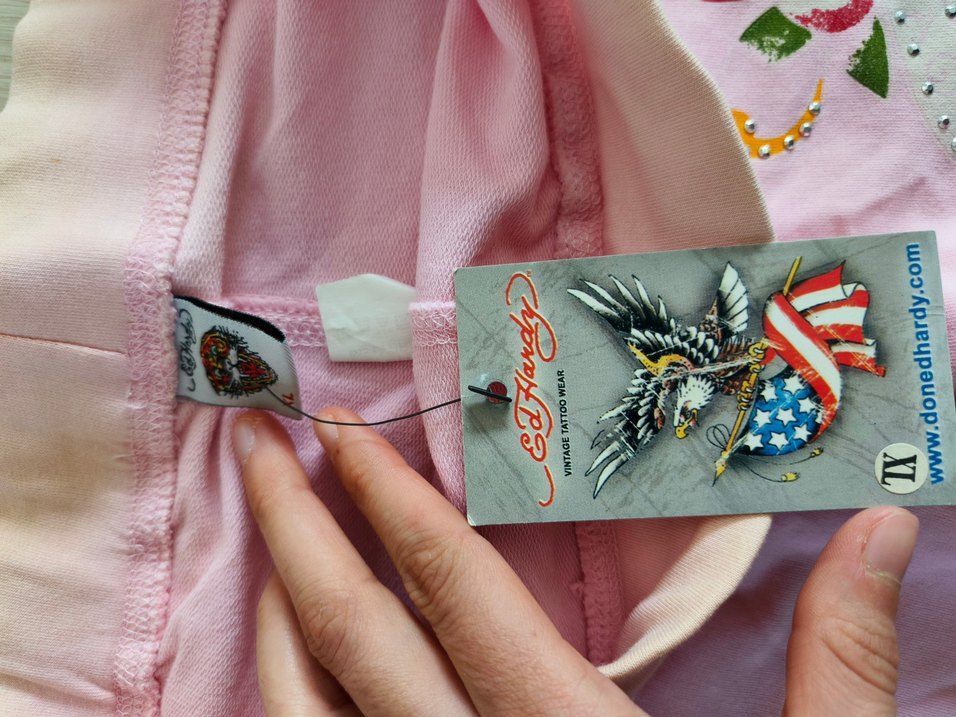 Pembe Rahat Kesim Baskılı Pantolon - Görsel 4