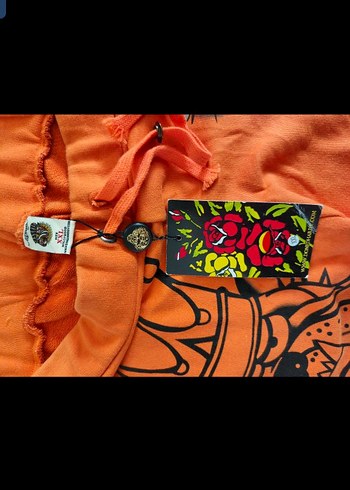 Renkli Baskılı Turuncu Kıyafeti ed hard - Görsel 7