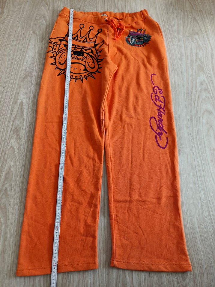 Renkli Baskılı Turuncu Kıyafeti ed hard - Görsel 3