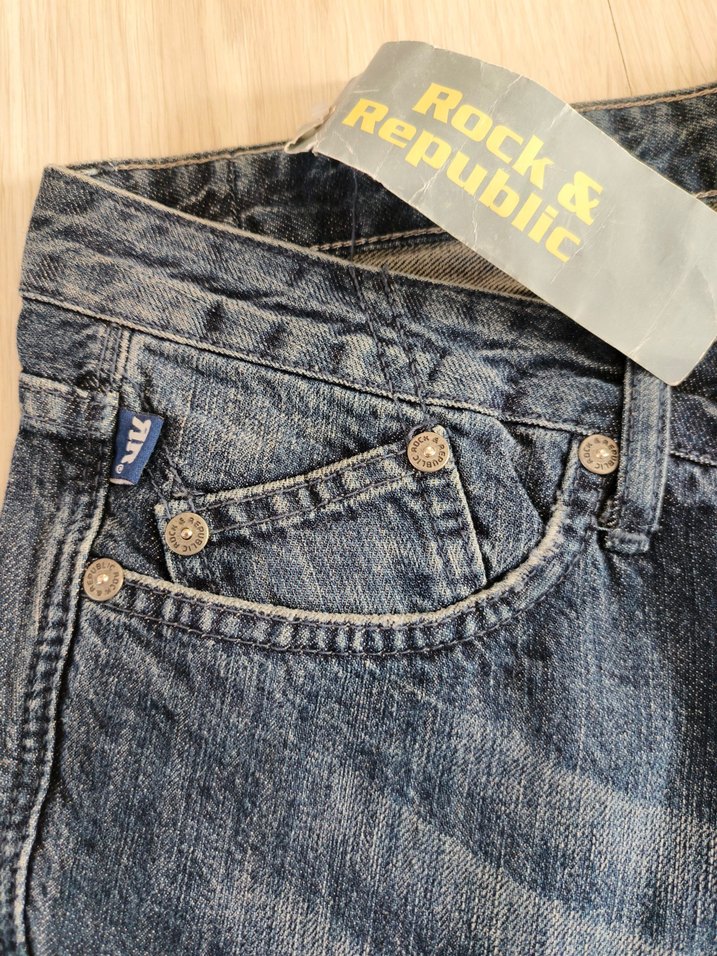 Nakışlı Zincir Detaylı Kadın Midi Kot Pantolon Victoria orjinal - Görsel 3