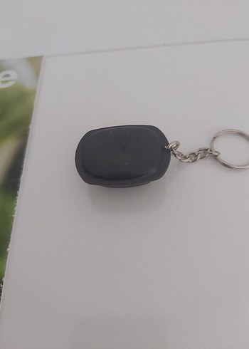 Siyah MinimalisTupperware Anahtarlık