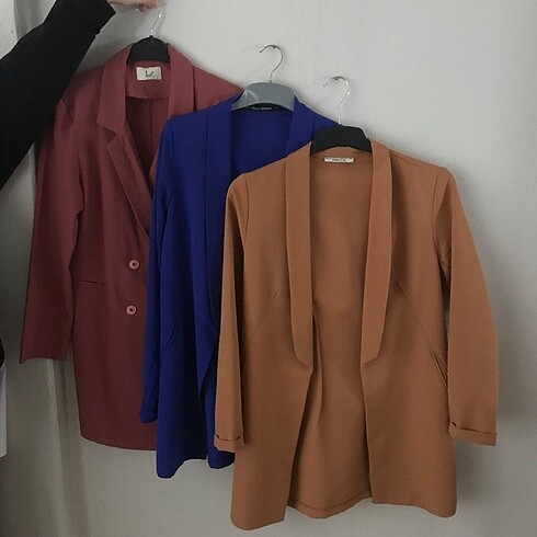 3 renk ceket tek fiyat