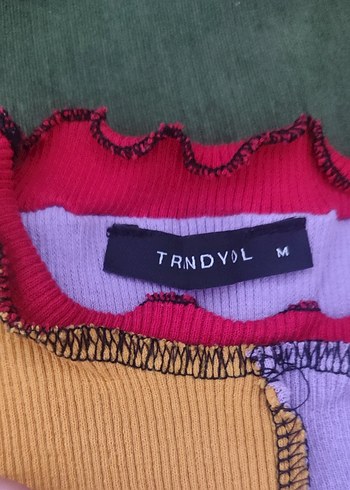 Trendyol & Milla renkli crop