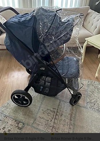 Britax Römer B-Agile R Be Bebek Arabası Siyah