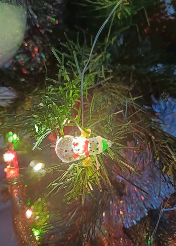 Renkli Noel Temalı Led Işık Zinciri - Görsel 5