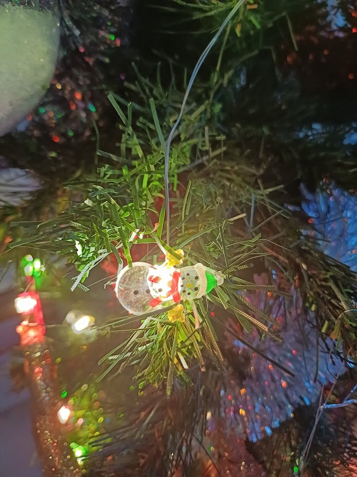 Renkli Noel Temalı Led Işık Zinciri - Görsel 5