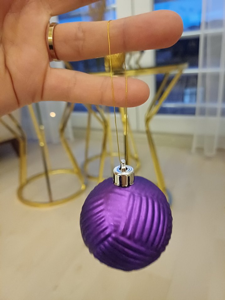 Renkli Yeni Yıl Süs Topları - Görsel 3