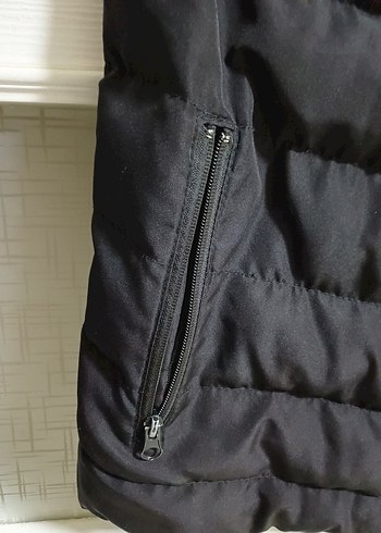 Siyah Fermuarlı Erkek Yelek - Görsel 2