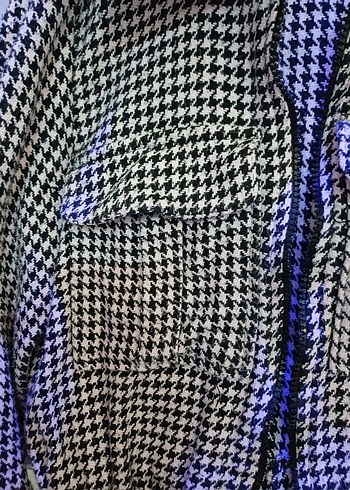 Düğmeli Mini Kadın Ceket - Görsel 2