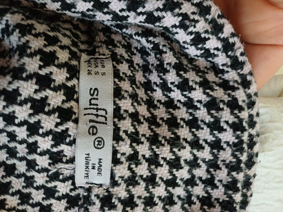 Düğmeli Mini Kadın Ceket - Görsel 3