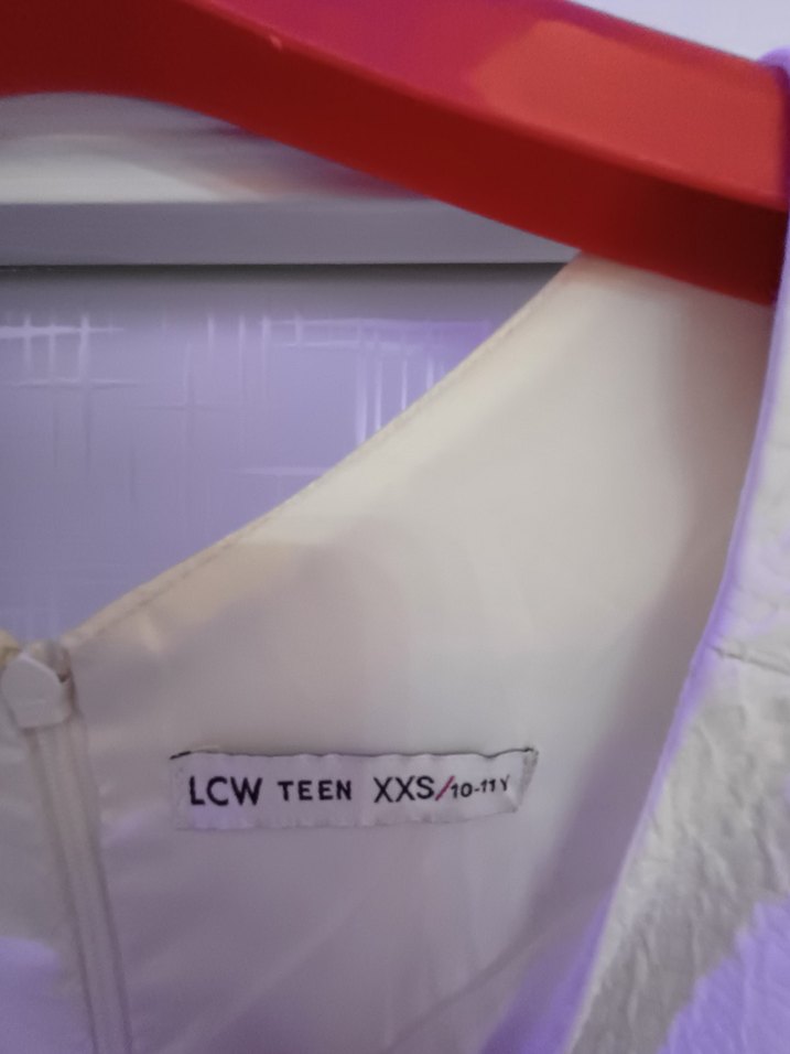 Beyaz Mini Straplez - Görsel 4