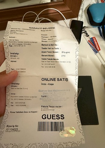 Beden Guess Kadın Kol Saati