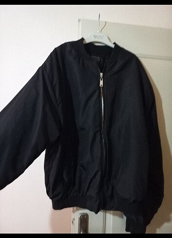 diğer Beden siyah Renk unisex oversize bomber ceket