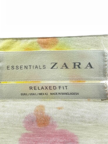 l Beden çeşitli Renk Zara T-shirt %70 İndirimli.