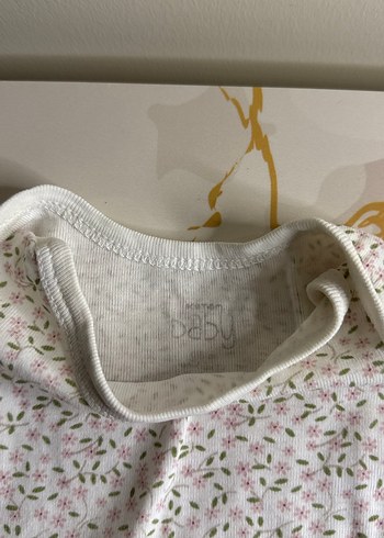 Beyaz Uzun Kollu Bebek Body - Görsel 3