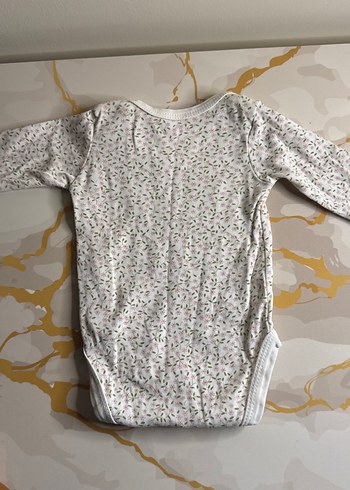 Beyaz Uzun Kollu Bebek Body - Görsel 5