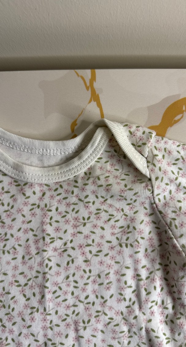 Beyaz Uzun Kollu Bebek Body - Görsel 2