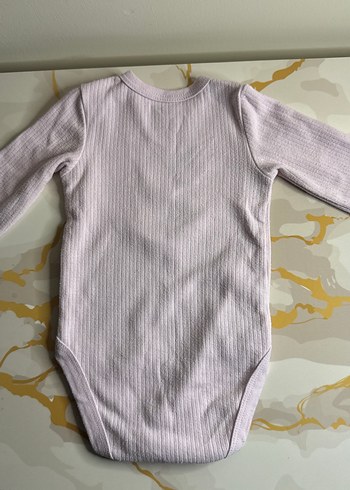 Uzun Kollu Nakışlı Bebek Kız Body - Görsel 4