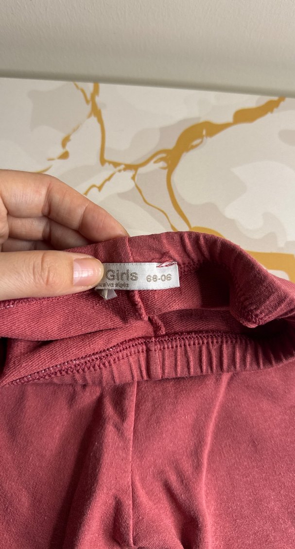 Sarı Uzun Kollu Örgü Bebek Kız Takımı - Görsel 4