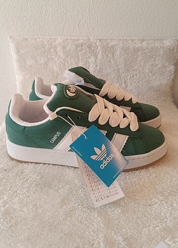 Adidas Adidas Campus Yeşil Spor Ayakkabı