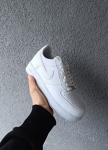 Nike Nike Air Force 1 Beyaz Sneaker Spor Ayakkabı