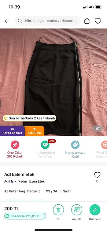 Adl kalem etek